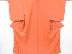 リサイクル　未使用品　青海波織り出し色無地着物